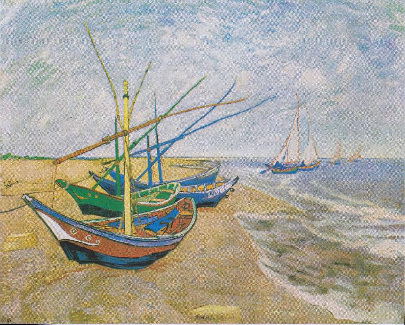 Vincent Van Gogh Saintes Maries